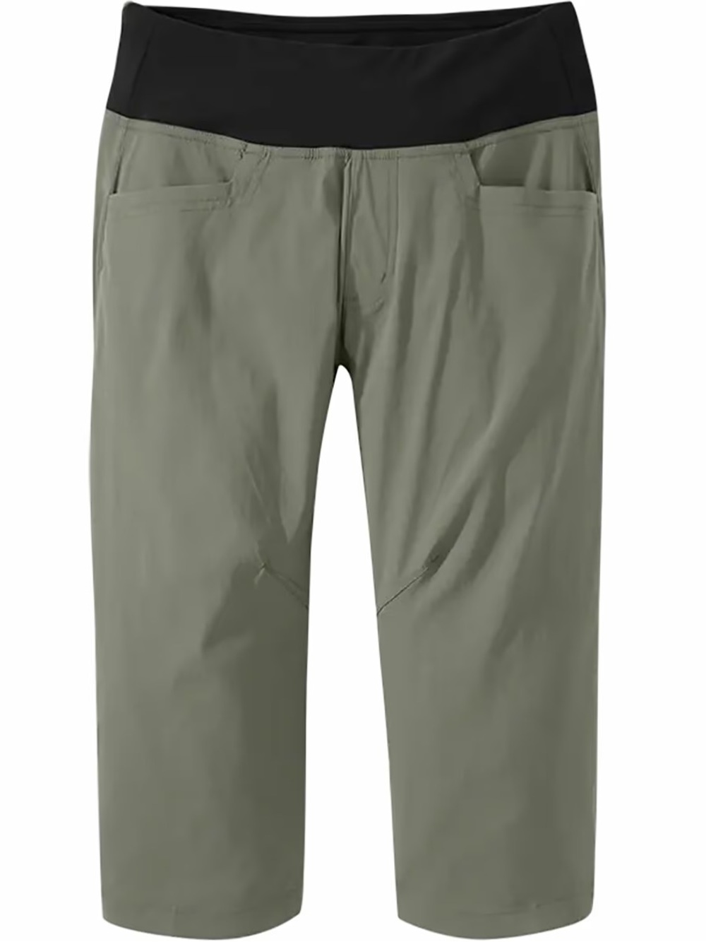 Outdoor Research Women’s Zendo Capris Olive Green w/ Knee Seaming